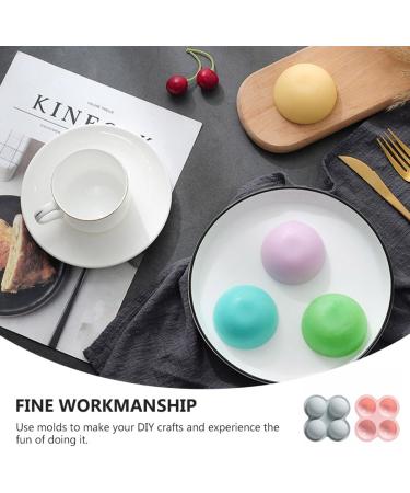 PRETYZOOM 2pcs Chocolate Cake Baking Molds Making Silicone Round Creative Mold Tool Cuake Half Premium Home - Buy Online on GoSupps.com