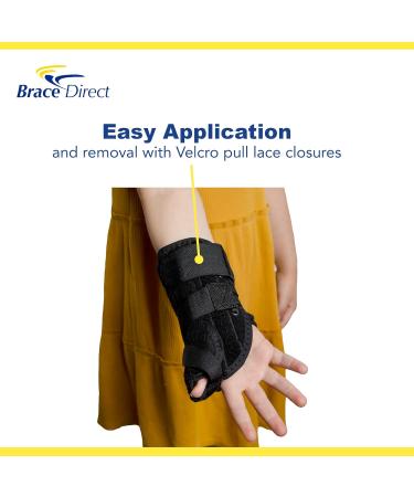 Brace Direct Pediatric Thumb Spica - Kids Wrist & Thumb Splint for Sprains Tendonitis & Arthritis - Left/Right Immobilization - Buy Online on GoSupps.com