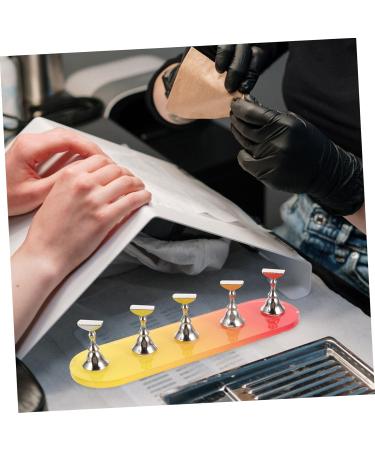 Housoutil 1 Set Nail Practice Holder Nail Decorations for Nail Art Nail Art Holder Rack Nail Art Practice Travel Douche Spray Practice Nail Racks Nail Art Decoration Plastic Oval Storage Box - Buy Online on GoSupps.com