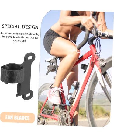 BESPORTBLE 2 Sets Mini Clip Inflator Holder Pump - Black Plastic, 8x6cm (Pack of 2) - Buy Online on GoSupps.com