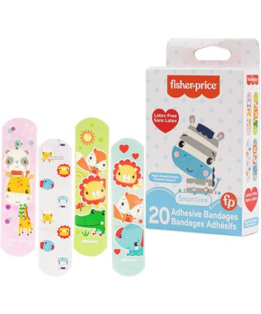 Fisher Price 20ct Bandages - 3pk | Buy Kids' Adhesive Bandages Online - International Shipping Available - Buy Online on GoSupps.com