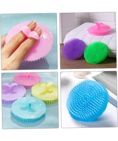 4-Piece Scalp Massage Brush Set | Shampoo Brush for Deep Cleansing & Peeling | Random Color | Ideal for Hair Care - Buy Online on GoSupps.com