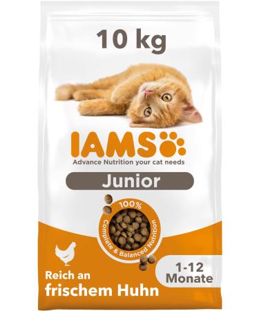 IAMS Junior dry cat food with chicken - dry food for kittens aged 1-12 months 10 kg Chicken 10 kg (1 pack)