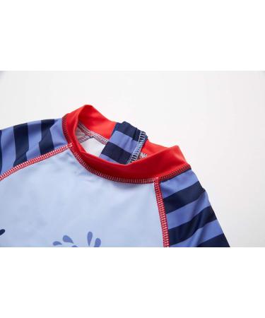 BONVERANO Baby Boys Swimsuit UPF 50+ Long-Sleeve Whale One Piece - Size 3 (3-6 Months) - Buy Online on GoSupps.com