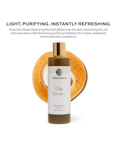 Arianna Skincare Deep Cleansing Mud Gel Dead Sea Natural Facial Cleancer For Oily Skin Daily Face Wash - Buy Online on GoSupps.com