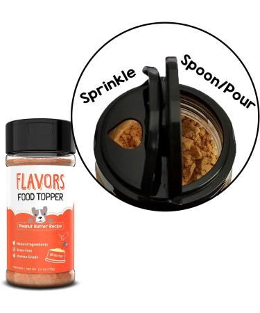 Natural Human Grade Grain-Free Dog Food Topper & Gravy - Peanut Butter Flavor 6oz - Perfect Kibble Seasoning for Picky Eaters - Buy Online on GoSupps.com