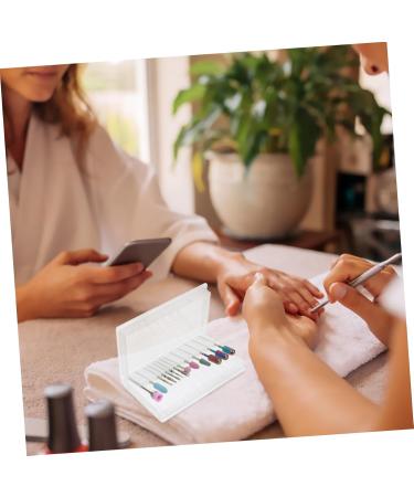 Housoutil 1 Nail Drill Set Manicure Tools Ceramic Nail File Diamond Drill Nail Art Tool Rotary Cleaning Tools Nail Tools for Nail Art Nail Drill File Bit Corundum Polisher Accessories - Buy Online on GoSupps.com