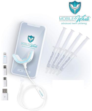 Mobile White Advanced Teeth Whitening Kit | Professional Results at Home | Fast Shipping Worldwide - Buy Online on GoSupps.com