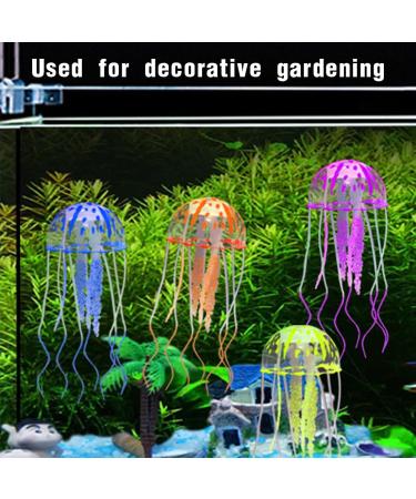 Buy LZKHEH Aquarium Decoration Set - Glowing Jellyfish Ornaments for Realistic Underwater Atmosphere | International Shipping - Buy Online on GoSupps.com