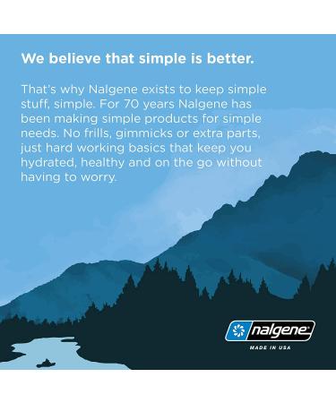 Nalgene Sustain Tritan BPA-Free 32oz Water Bottle | Made with 50% Recycled Plastic Waste | Wide Mouth Seafoam - Buy Online on GoSupps.com