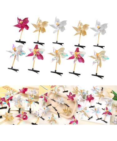 10 Pcs Barrettes Clip Girls Lady Hairpin Barrettes Clip Y2K-Girl Hairpin Sweet Handmade Hairpins - Buy Online on GoSupps.com