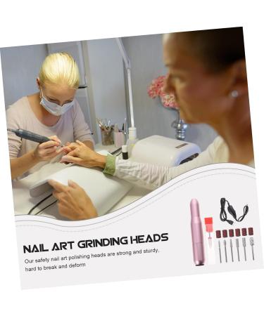 Ipetboom Gel Kit 1 Set Polisher Nail Drill Head Kit De Manicura Small Rig Manicure Tools Nail Supplies Kit De Para U as En Gel Nails Kit Aluminum Alloy Miss Small Drilling Rig Pedicure 11.2X2X2CM Rose Gold - Buy Online on GoSupps.com