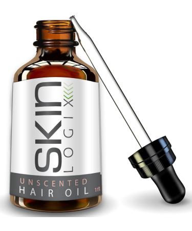 Skin Logix All Natural Hair Oil Protein Treatment For Dry Damaged Hair Packed With 9 Oils For Growth Repair and Moisturizing