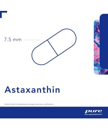 Buy Pure Encapsulations Astaxanthin - 60 Vegetarian Capsules | Premium Antioxidant Supplement for Immune Support & Skin Health - Buy Online on GoSupps.com