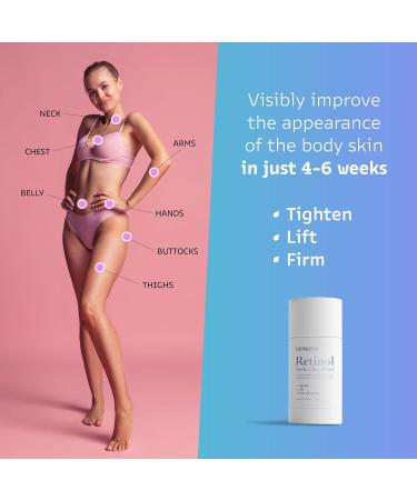 Buy Retinol Body Lotion & Glow Wand | Firming Cream for Neck & Belly | Anti-Aging Solutions for Fine Lines & Skin Tightening - Buy Online on GoSupps.com
