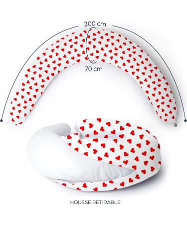 Niimo Positioning Pillow Pregnancy Pillow for Sleeping XXL Pregnant Women's Cushion Distinguished by Two Awards in 2022 - Buy Online on GoSupps.com