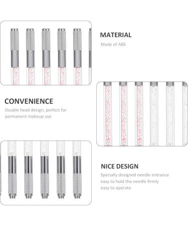 Angoily 10pcs Needle Microblading Pen Holder Dual for Multitools Brow Looking Manual Double Mutitool End - Buy Online on GoSupps.com