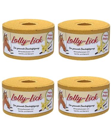 Imima Lolly-Lick Vanilla Banana 4x750g Vanilla Banana 3 kg (1 pack)
