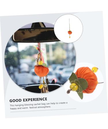 Amosfun 2pcs Persimmon Sachet Exquisite Sachet Bag Ornament Necklace Locket Window Decorations Face Powder - Buy Online on GoSupps.com