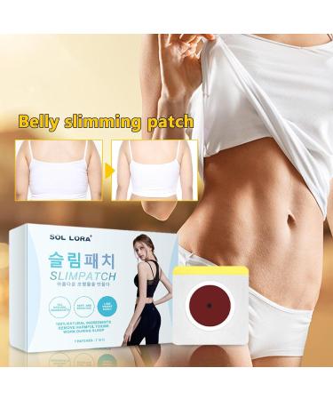 Bitong Magnetic Abdominal Fat Slimming Stickers - 7 Breathable Sheets for Targeted Weight Loss - Buy Online on GoSupps.com