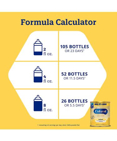 Enfamil Infant Powder Formula - 29.4 oz Value Can - Buy Online on GoSupps.com