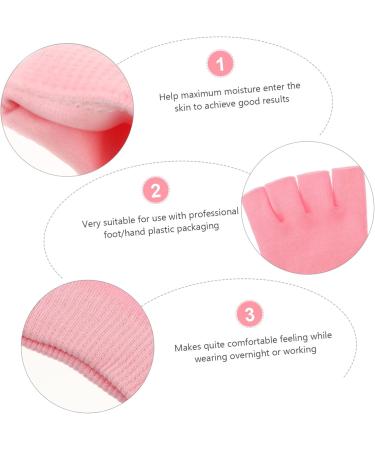 minkissy 2 Pairs Gel Gloves Essential Oils Gloves Lotion Gloves for Dry Hands Skin Care Gloves Sleeping Gloves Moisturizing Gloves for Dry Hands Hand Care Gloves Miss Cosmetic Spa Dipping - Buy Online on GoSupps.com