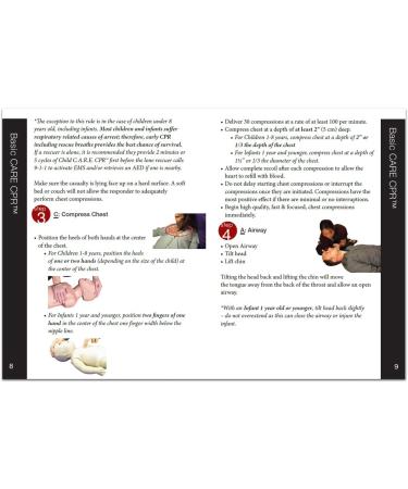 Urgent First Aid Guide with CPR & AED - 52 Pages Full Color Booklet | OSHA & ANSI Compliant Pocket Guide - Buy Online on GoSupps.com