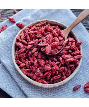 Easy Vibes - Natural Goji Berries (350g) - Dried - Buy Online on GoSupps.com