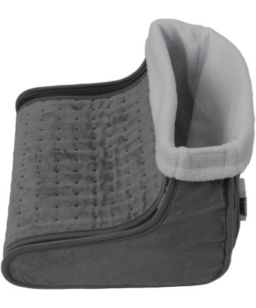 Tnfeeon Foot Heating Pad - Electric Heated 6 Speed Multifunctional Boot with Insulated Lining for Office | Easy Care Gray - International Shipping Available - Buy Online on GoSupps.com