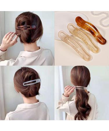 JOELELI Alligator Hair Clips 8 PCS Hair Clips for Styling and Sectioning Large Hair Clips Non-Slip Professional Hair Styling Clips for Women Salon Hair Clips Suitable for Any Hairstyles - Buy Online on GoSupps.com