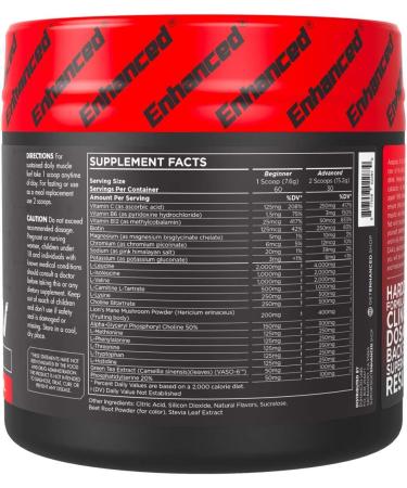 Enhanced Labs Anabolic IV Grow All Day EAA & BCAA Complex 60 Servings - Tropical Flavor | Amino Acid Supplement for Muscle Gain & Recovery - Men & Women - Buy Online on GoSupps.com