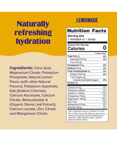 Ultima Replenisher Essential Electrolyte - Lemonade - Pack of 20 stickpacks - Buy Online on GoSupps.com