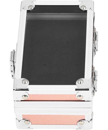 Nail Drill Holder Dustproof Nail Drill Container with Multiple Holes Lockable Design for Salon Technicians (Dazzling Gold) - Buy Online on GoSupps.com