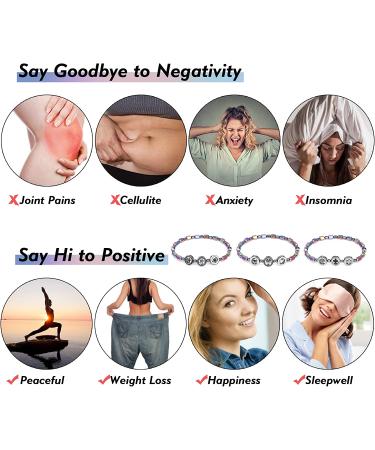 Magnetic Hematite Anklet for Swelling Relief and Lymphatic Drainage - Energy Healing Bracelet for Pain and Anxiety - Unisex Beach Anklet - Buy Online on GoSupps.com