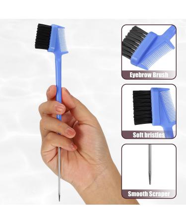VOCOSTE Dual Comb Eyebrow Brushes Makeup Tool Blue 8.15" Length - Buy Online on GoSupps.com