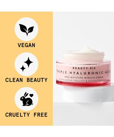 Shop Beauty Pie Triple Hyaluronic Acid Deep Moisture Miracle Cream - Plumping Firming & Anti-Aging Skincare | International Shipping Available - Buy Online on GoSupps.com