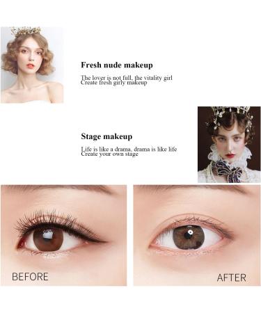 2Pcs Mascara Ksndurn Metal Mascara 3D Curling Eyelash Iron Mascara Eyelash Curler - Water Proof Smudge Proof Long Lasting (Black) - Buy Online on GoSupps.com