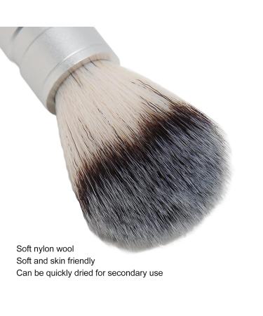 Premium Shaving Brush for Men Quick Drying Soft Nylon Beard Foam Brush | Barber Brush for Home Salon Use - Buy Online on GoSupps.com
