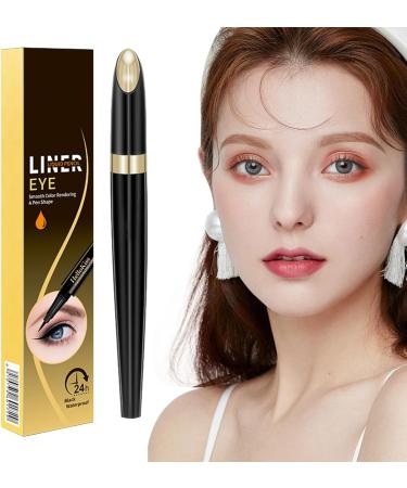 Waterproof Eyeliner | Longwearing Eye Pencil - Ultra Fine Tip No-Skip Liquid Eye Liners For Women Waterproof Long Lasting Quick Dry Eyeliner For Eye & Lip Liner Aezon Eyeliner Coffee Color 1g - Buy Online on GoSupps.com