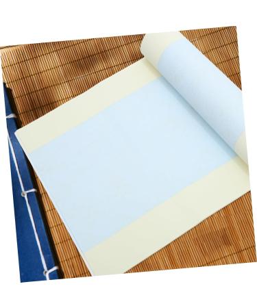 Lurrose 5pcs Batik Rice Paper Chinese Art Paper Calligraphy Supplies Half-baked Student Stationery - Buy Online on GoSupps.com