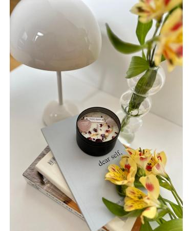 Momslife Love Fragrance Candle - Wild Rose with Gemstones & Rose Quartz | Perfect Gift for Women & Anniversary Decoration - Buy Online on GoSupps.com