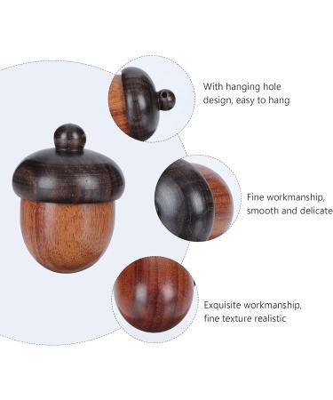 Operitacx 2pcs Simulation Acorn Pine Cone Christmas Pine Cones Pendant Creative Pine Cone Pendant Charm Crafts - Buy Online on GoSupps.com
