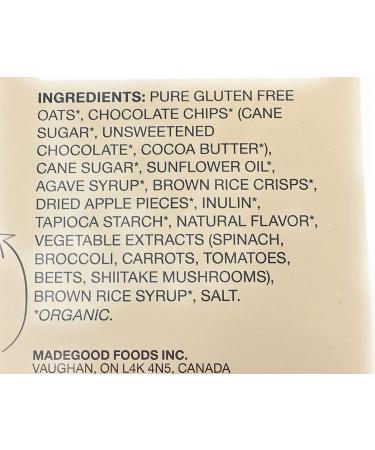 MADEGOOD Organic Chocolate Chip Granola Minis - 4.25 OZ | Healthy Snack - Buy Online on GoSupps.com