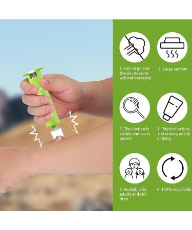 Floverkity Bug Bite Suction Tool - Venom Extractor for Fast Itch Relief | Snake Bite, Mosquito & Bee Sting First Aid Kit - Buy Online on GoSupps.com