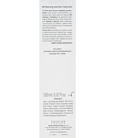 Novaclear WHITEN - Advanced Lightening Gentle Cleanser - Buy Online on GoSupps.com