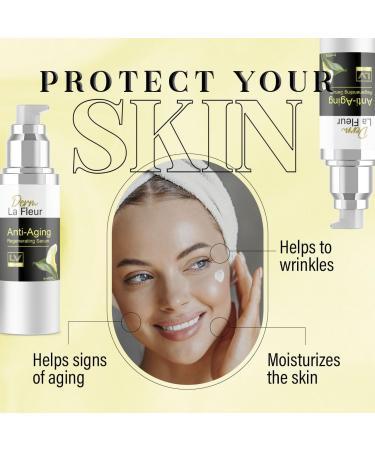 Buy Derm La Fleur Anti-Aging Serum Pack - Moisturizing Skin Conditioner for Youthful Skin | International Shipping Available - Buy Online on GoSupps.com
