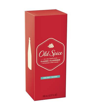 Old Spice Classic After Shave Lotion Pure Sport 6.37oz Pack of 3 - Buy Online on GoSupps.com