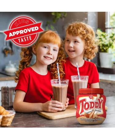 Toddy Chocolate Powder Drink Mix - Breakfast Shake with Vitamins and Proteins Instant Hot and Cold Beverage for Kids & Adults 14.10 Oz (Pack of 1) - Buy Online on GoSupps.com