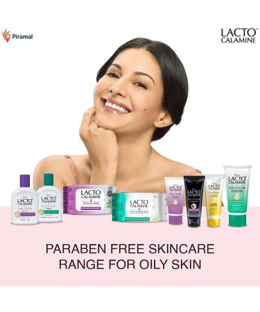 Lac.to Calamine Face Wash for Oily Skin - 100ml (Pack of 2) | Kaolin Clay Niacinamide & Vitamin E | Reduces Excess Oil - Buy Online on GoSupps.com