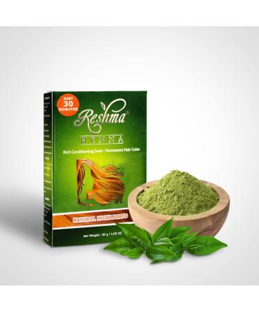 Reshma Beauty 30 Minute Henna Hair Color Infused with Goodness of Herbs (Natural Highlights, Pack Of 1)